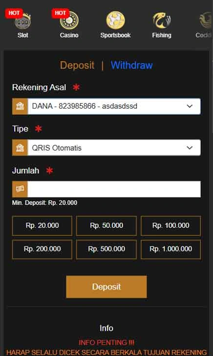 cara deposit 789bni Slot Update Max
